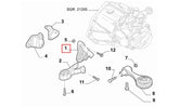 Grande Punto Motor Arka Takozu Bağlantı Ayağı Şema